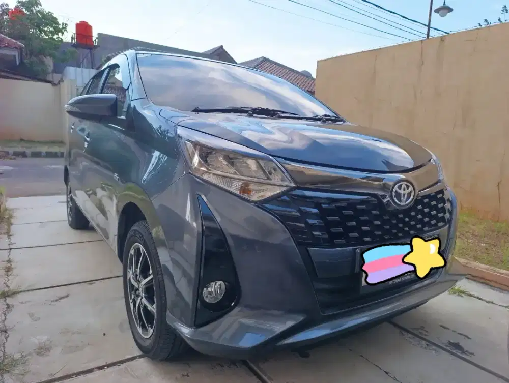 Calya G 1.2 AT Abu2 Kondisi Terawat