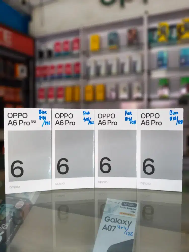 BANTING HARGA OPPO A6 PRO 5G 8/256 EXTRA CASHBACK 200RB SEGEL&GARANSI!