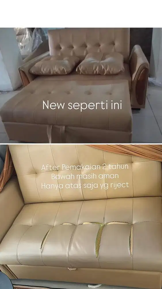 Dijual sofa bed 2 seat