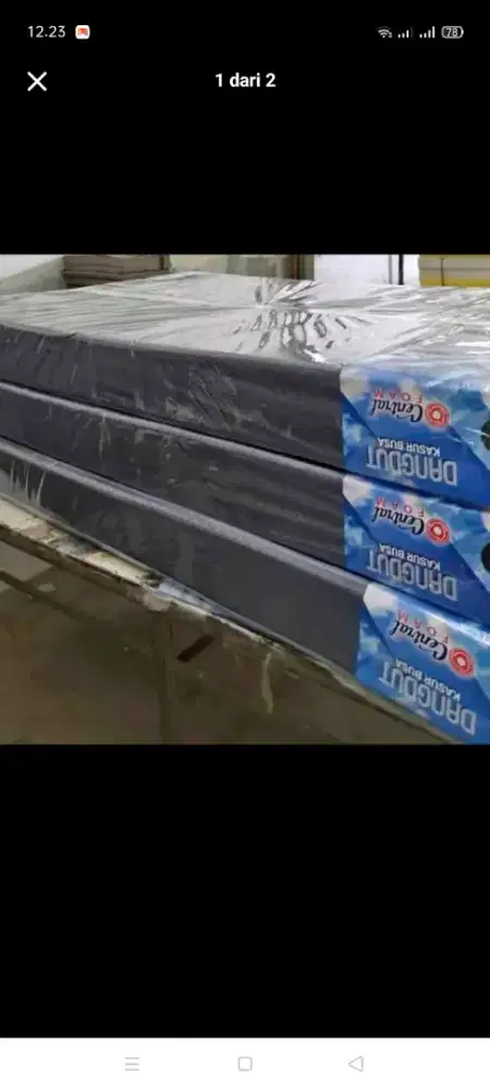 Jual kasur central dangdut full busa tebal 20 cm grtis ongkir