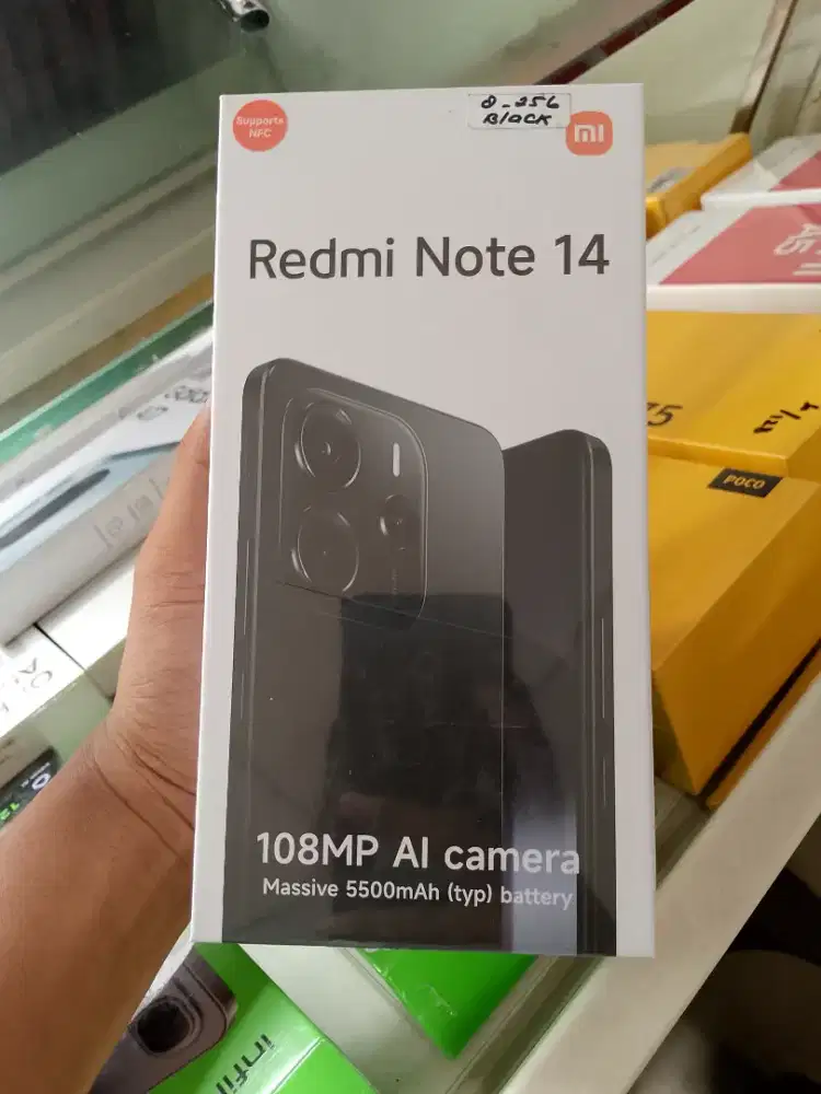 New redmi note 14 8/128 garansi resmi