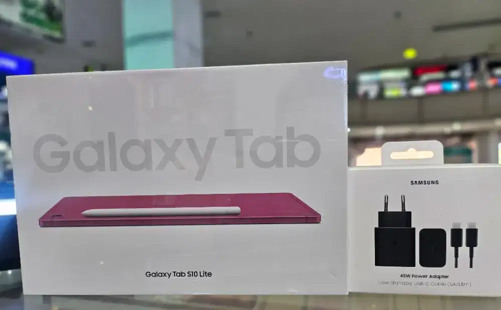 SAMSUNG TAB 10 LITE WIFI ONLY FREE ADAPTER 45W