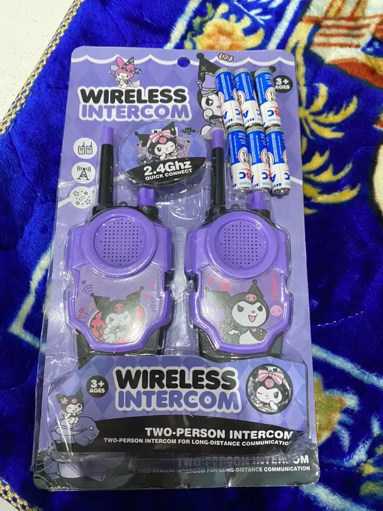 Waliie talkie mainan anak anak