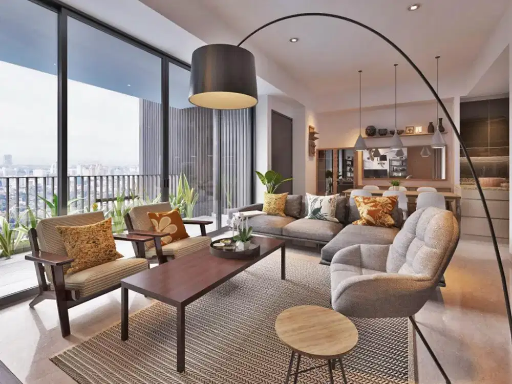 Disewa Apartemen 1 Park Avenue Furnished 3BR Uk177m² at Jakarta Selatan