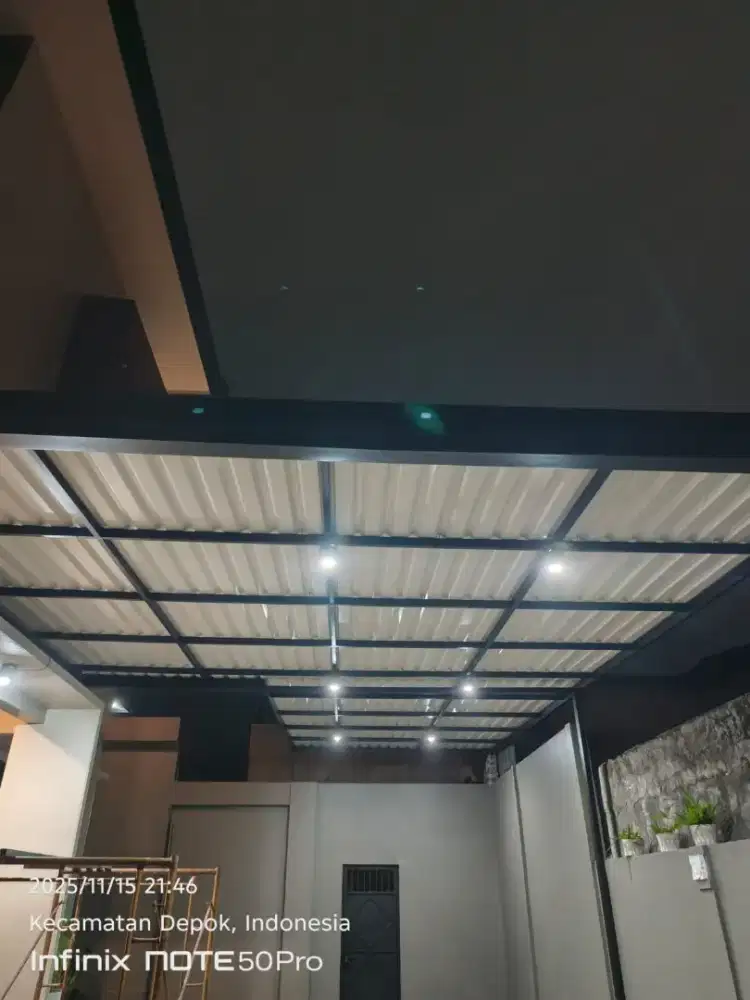 Kanooi atap Alderon doubel Layer