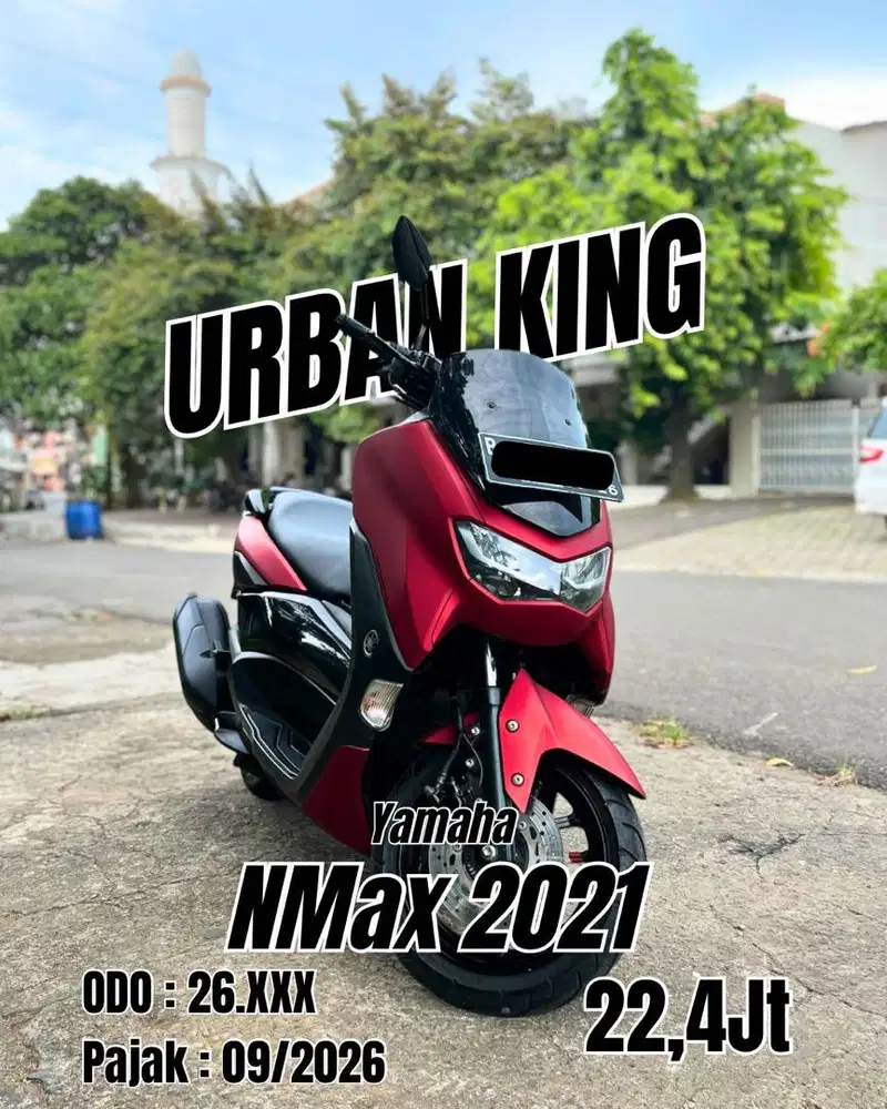 Yamaha NMax 2021 Pajak Panjang