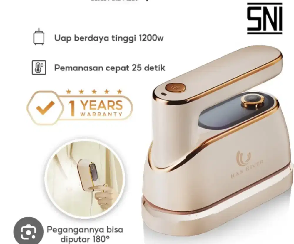 Setrika uap hybrid HANRIVER