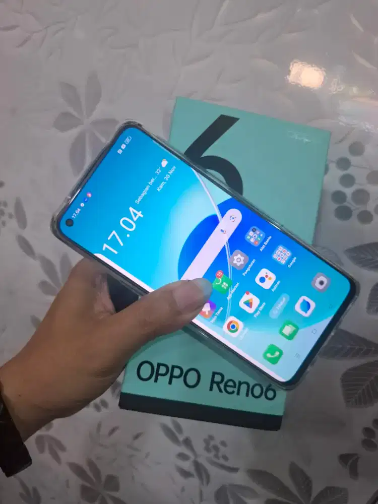 Oppo reno 6 ram 8/128 fullset