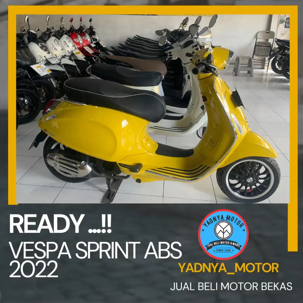 VESPA SPRINT S I-GET ABS/YADNYA MOTOR