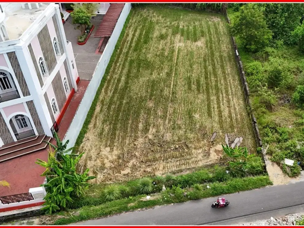 600 meter ke Stadiun Maguwoharjo, Tanah Jogja dijual Siap AJB