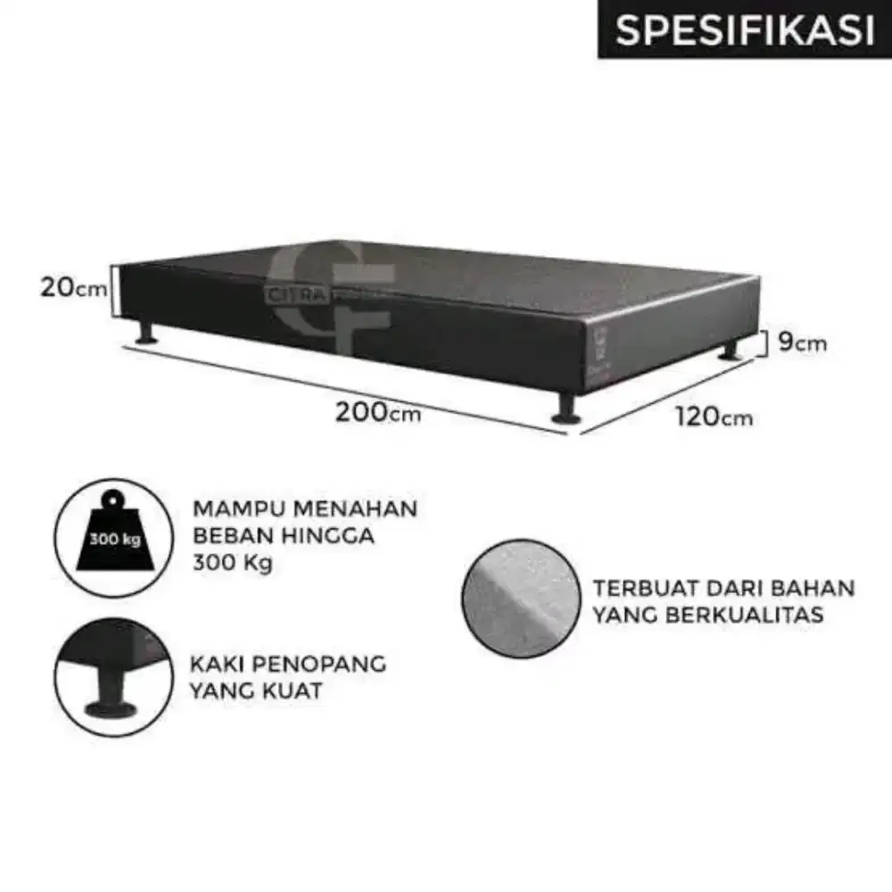 Divan tanpa sandran bisa rikwes warna dan ukuran