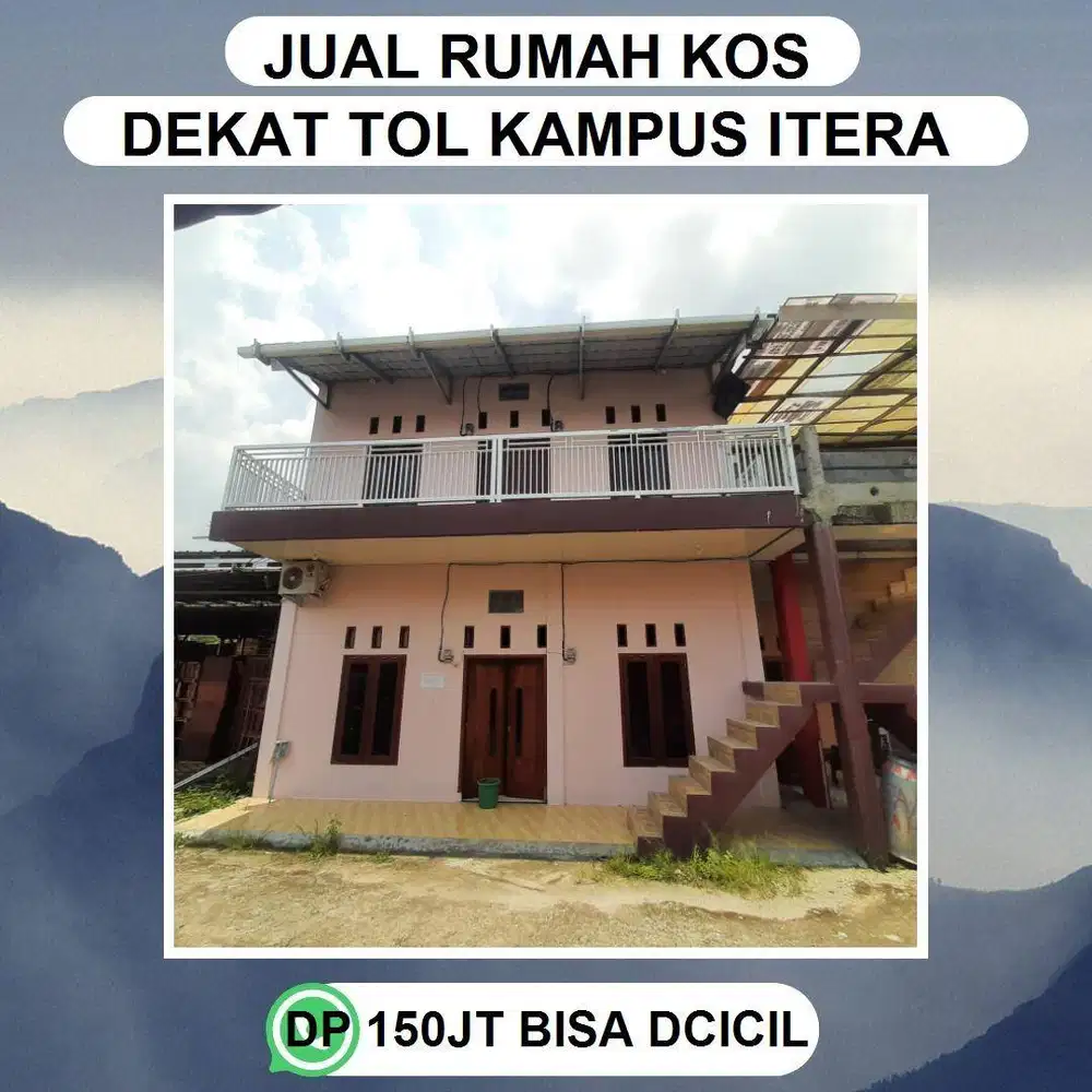 Jual Rumah Kos Ideal untuk Mahasiswa ITERA
