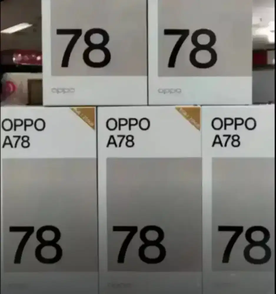 OPPO A78 4G 8GB+256GB BNIB Garansi Resmi Indonesia