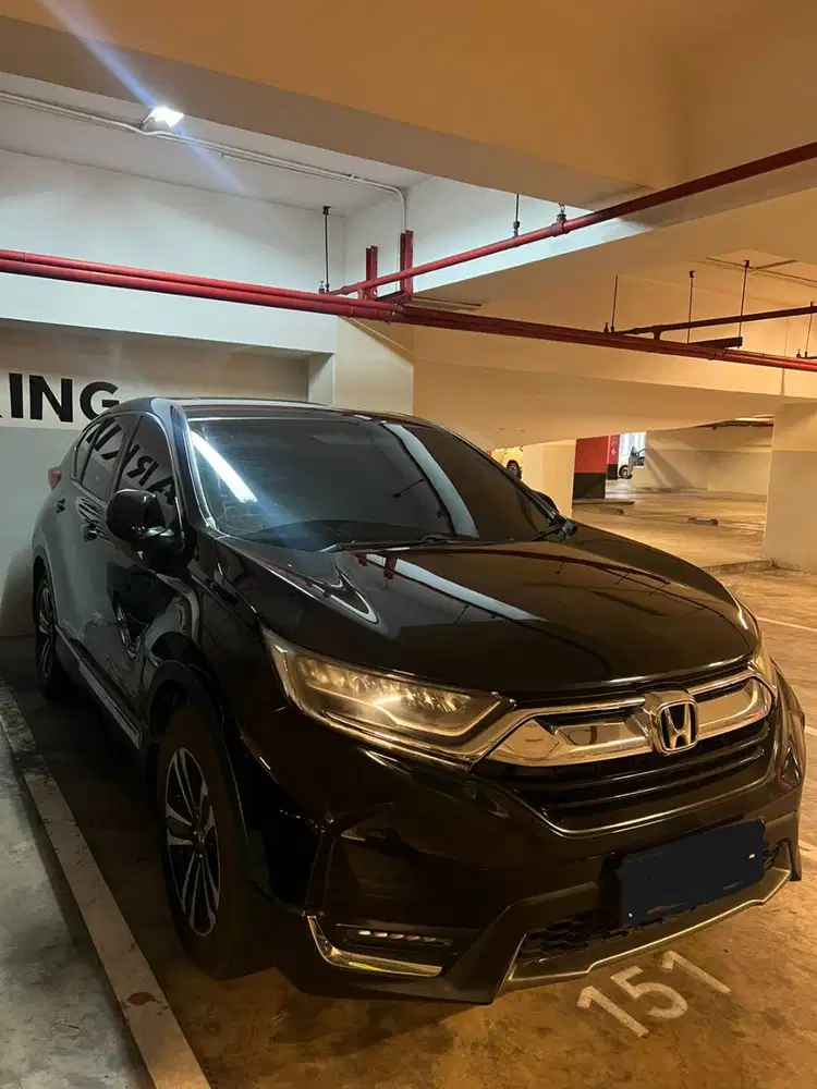 Dijual Honda CR-V Turbo Prestige 2017 – Hitam