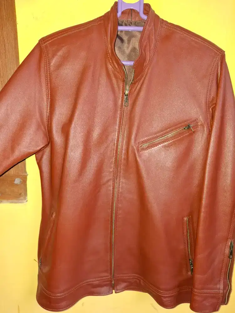 Jaket Custom Wanita Kulit Sapi (ASLI) Second - Model A