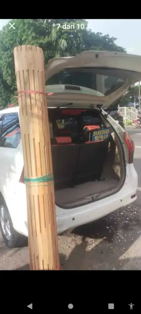 Jual tirai bambu dan rotang