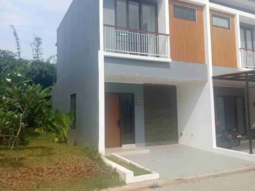 Dijual rumah 2 lantai 3 KT 2 KM siap huni dekat sekolah Islam Tangerang selatan