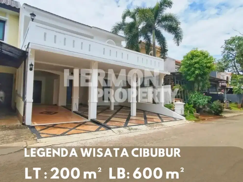 JANGAN TERLEWAT Rumah Siap Huni Bangunan Besar , Harga Nego Menarik di Legenda Wisata Cibubur