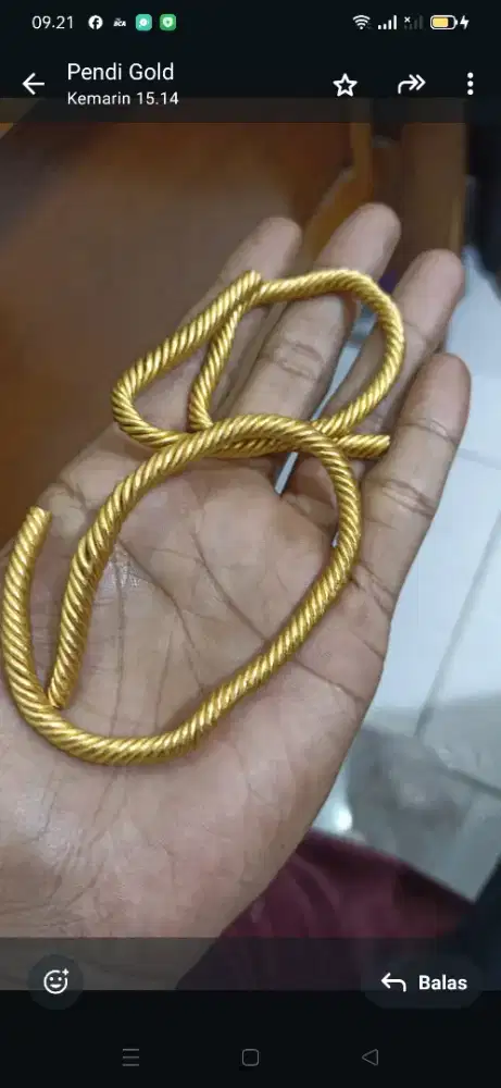 TERIMA EMAS SEGALA KONDISI