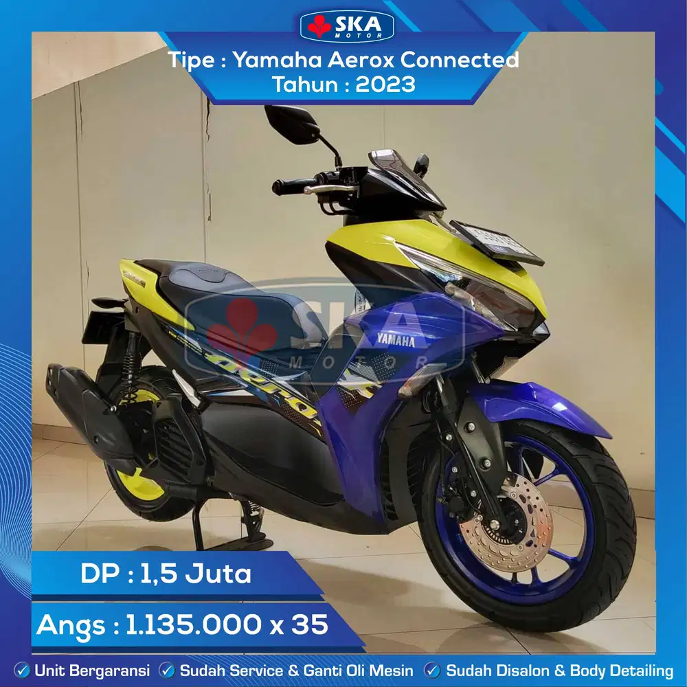 Yamaha Aerox Connected Tahun 2023