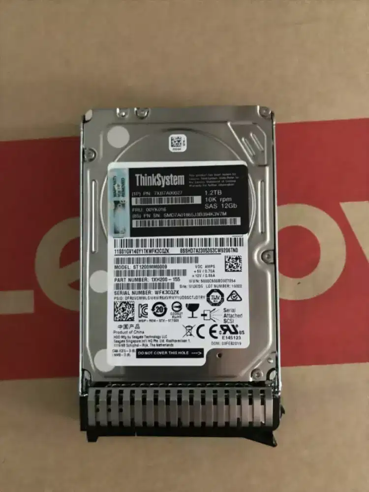 Thinksystem hdd 1.2tb server