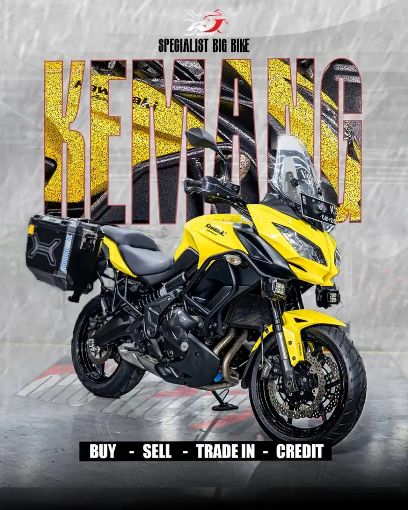 (Full Paper) Kawasaki Versys 650 Versys650 Nik 2015 Odo 18.000 an