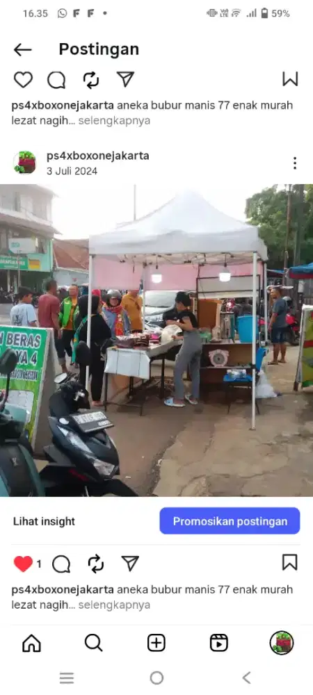 Di butuhkan 1 pegawai wanita