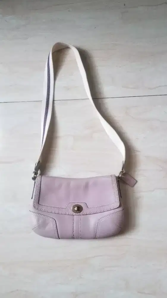 Coach hampton small leather original