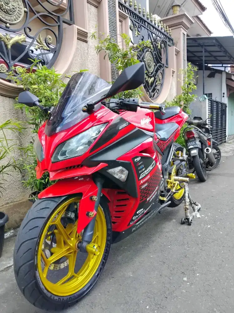 Kawasaki ninja 250 ABS FI bisa TT bt tukar tambah barter
