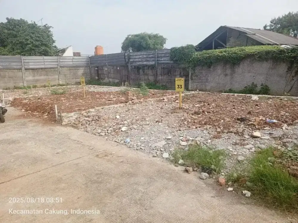Tanah Siap Bangun 105 m² di Komplek Jatinegara Indah – Kavling Strategis!
