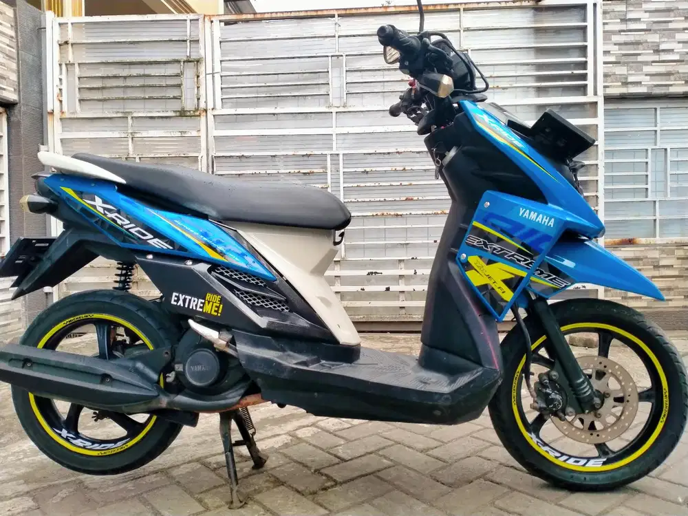 Yamaha X-Ride lengkap motor sehat walafiat keterangan detail dibawah