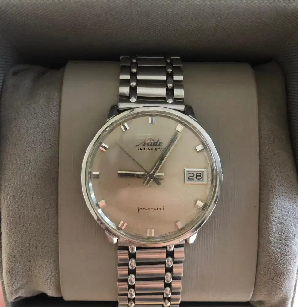 Jam vintage mido mulus original 100%