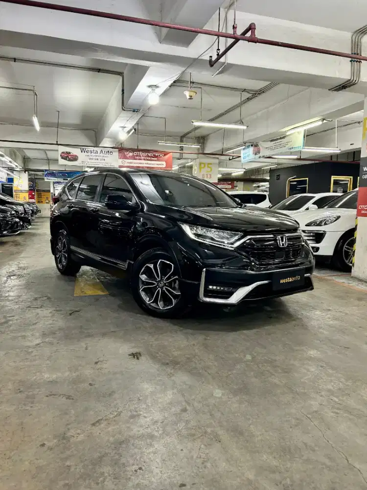 KM 27rb Panoramic Honda CRV Turbo Prestige Sensing 2021 AT LikeNew 22