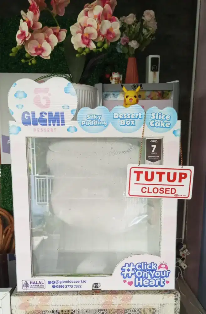 Jual Showcase Mini Aqua