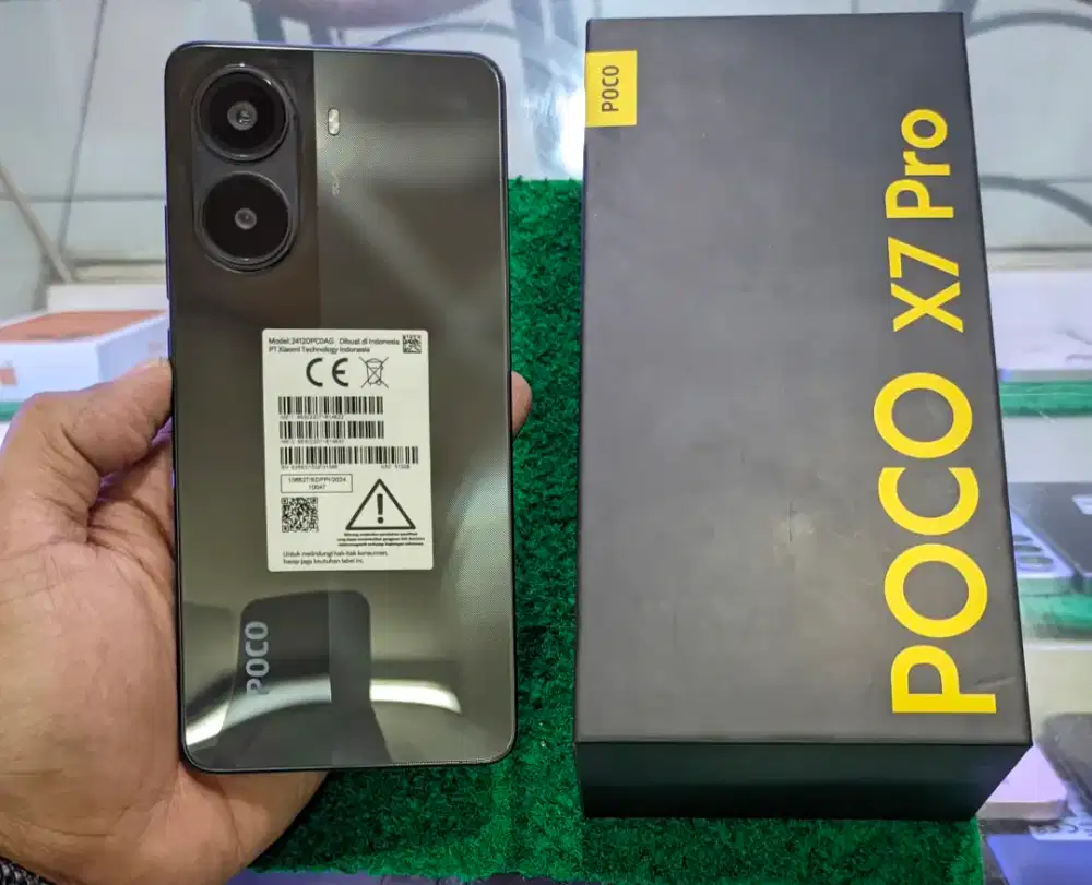 Poco X7pro Ram 12/256gb Fullset Ori Super Mulud Likenew
