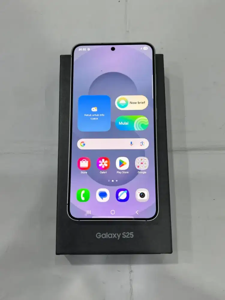 Samsung s25 5g
Ram 12/256gb
Fullset Original