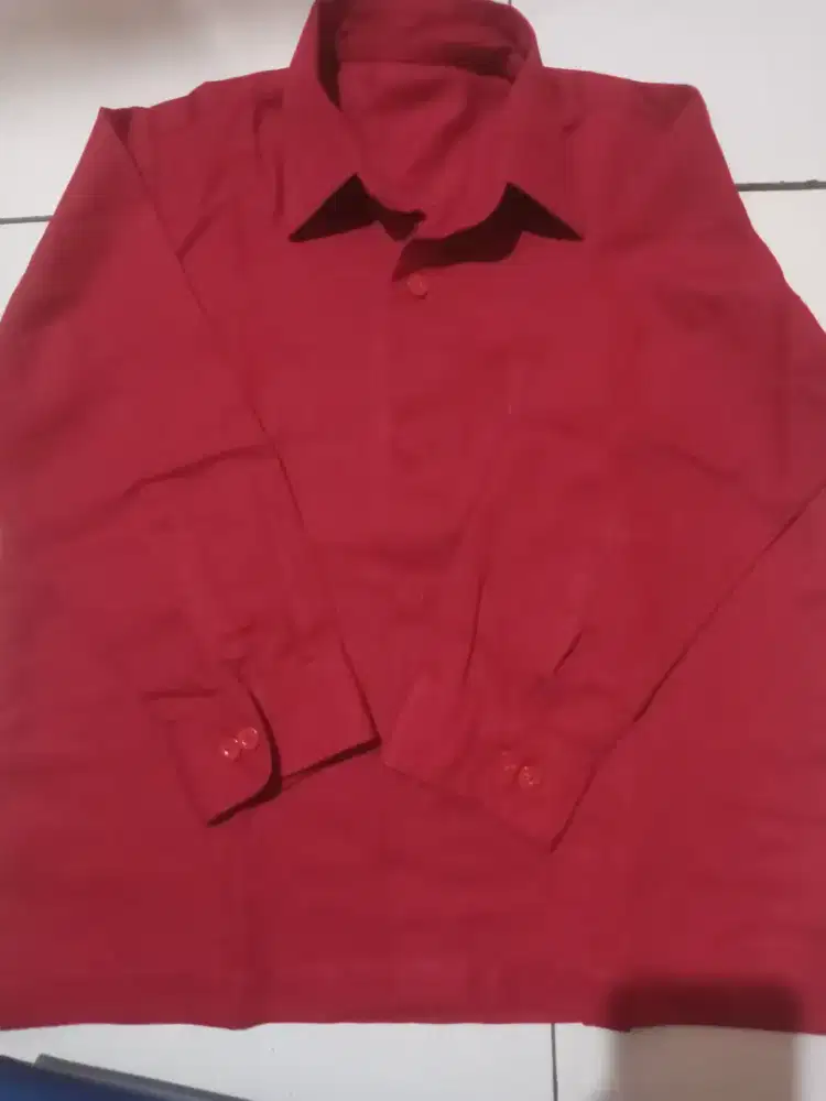 Kemeja lengan panjang anak laki laki