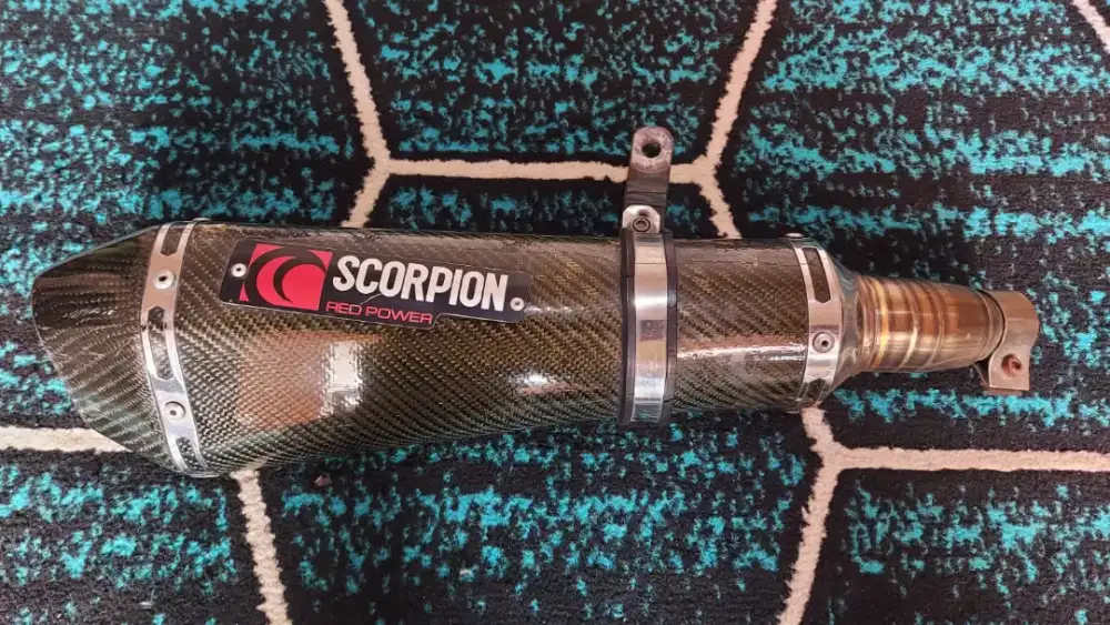 Knalpot Scorpion Original Import Thailand