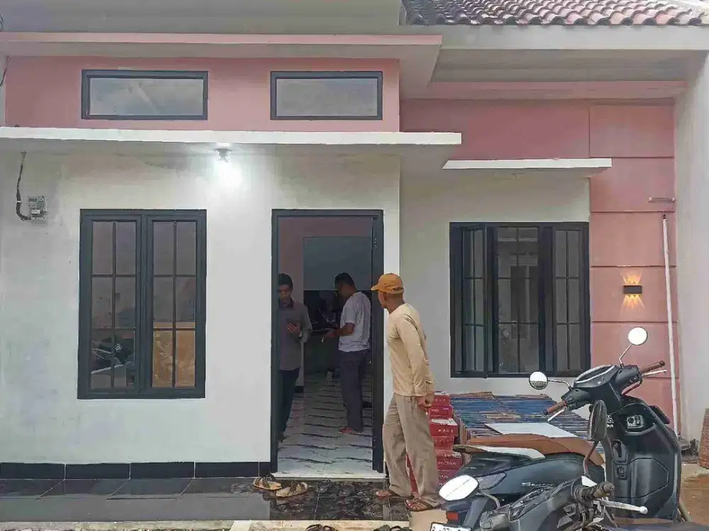 rumah cluster harga murah siap huni