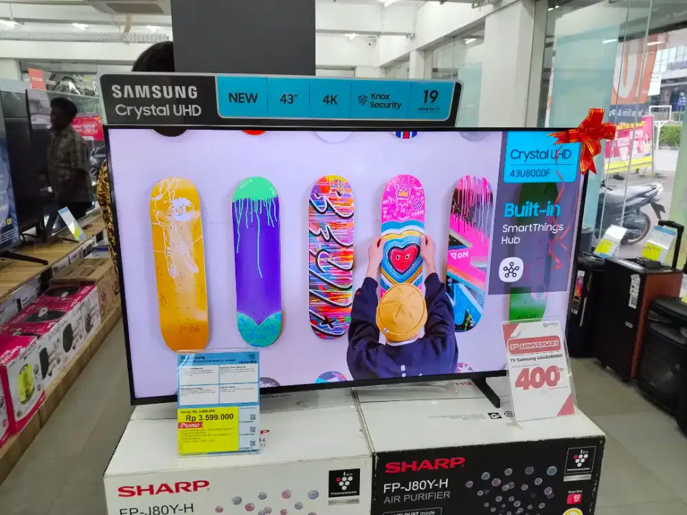 TV 43 samsung promo triple zero cicilan mulai dari 400rb