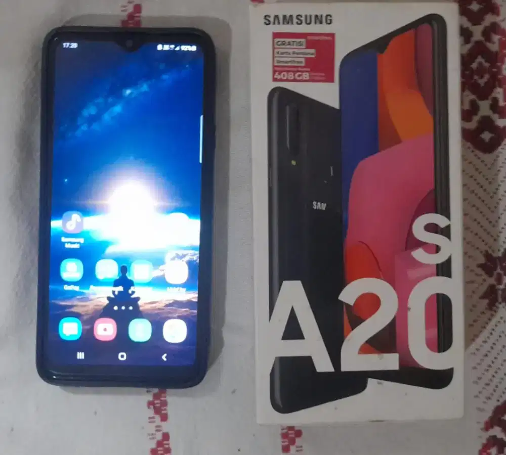 Hp samsung A20s mulus bagus