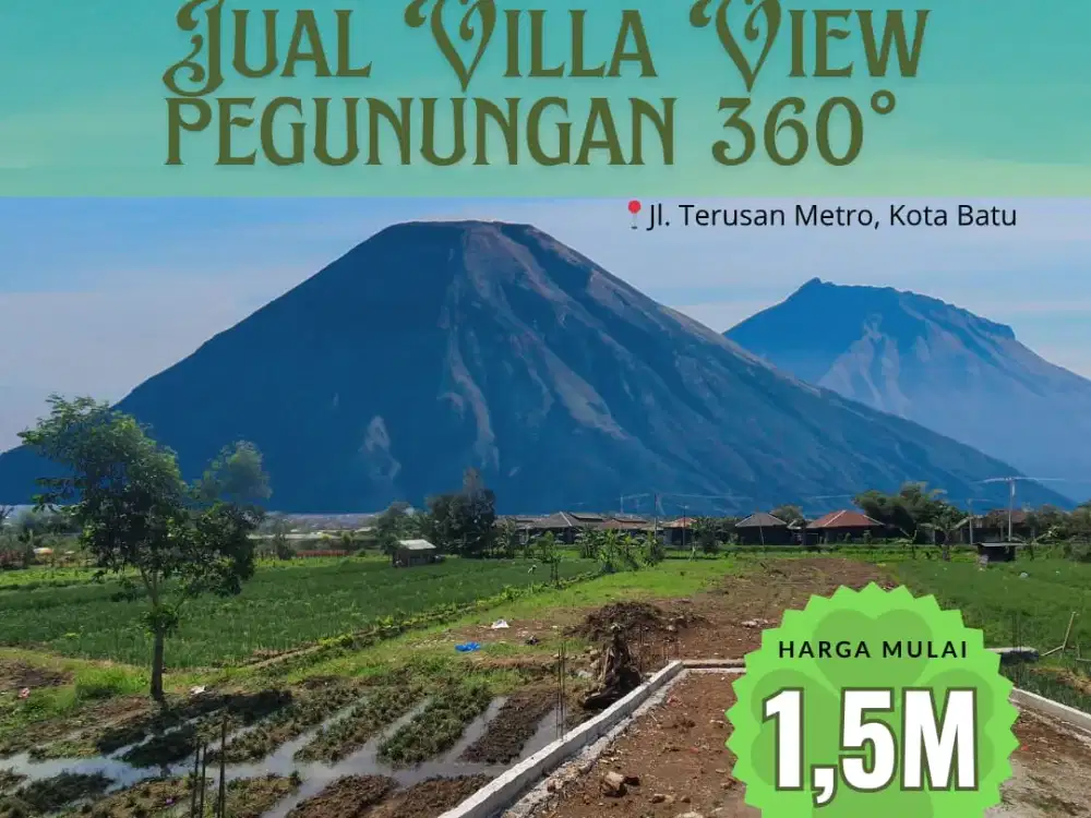 Villa Inden Bangun dekat Alun-Alun Batu