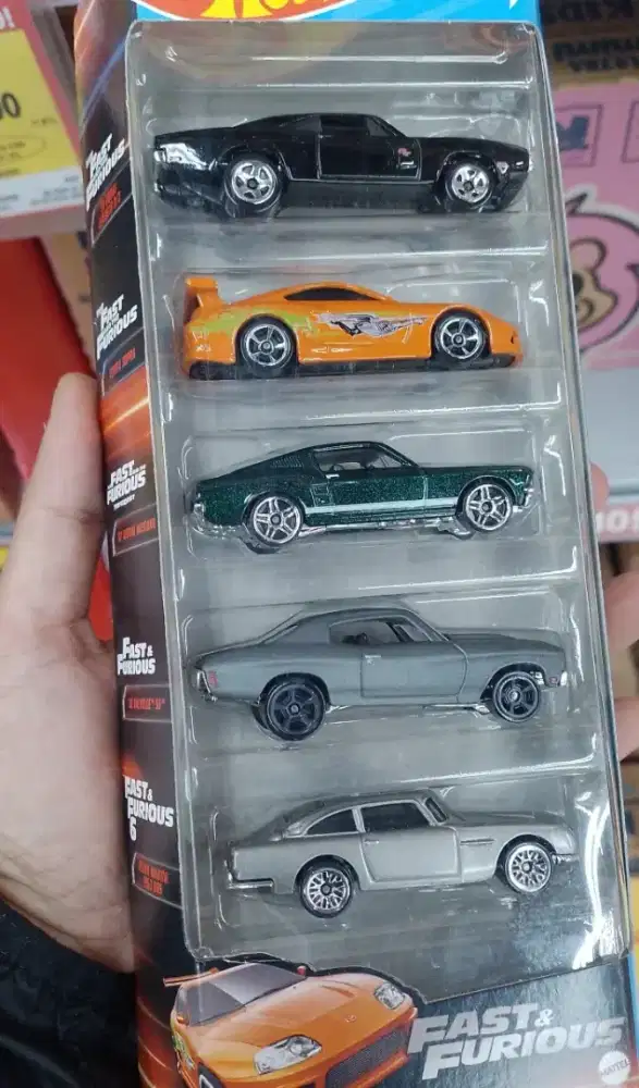 Hotweels ff 5 set