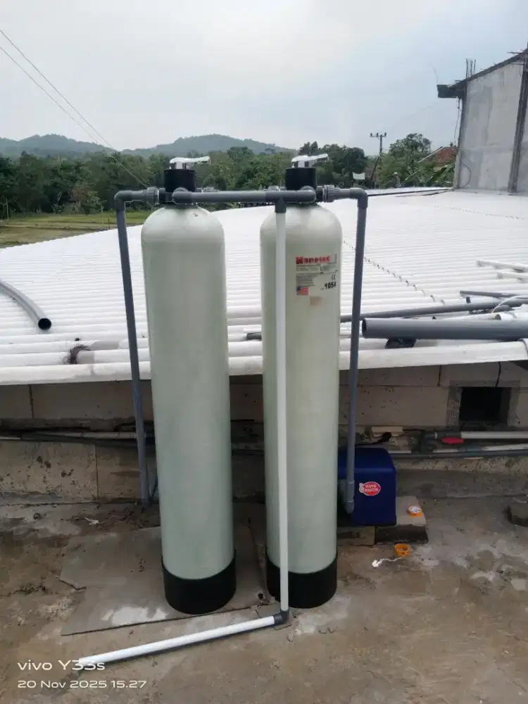 Filter air sumur bor dan instalasi