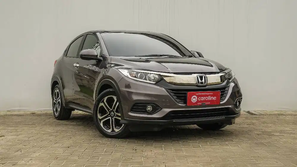 HONDA HR-V 1.5 E AT 2021 ABU-ABU - GARANSI 1THN - DOKUMEN LENGKAP