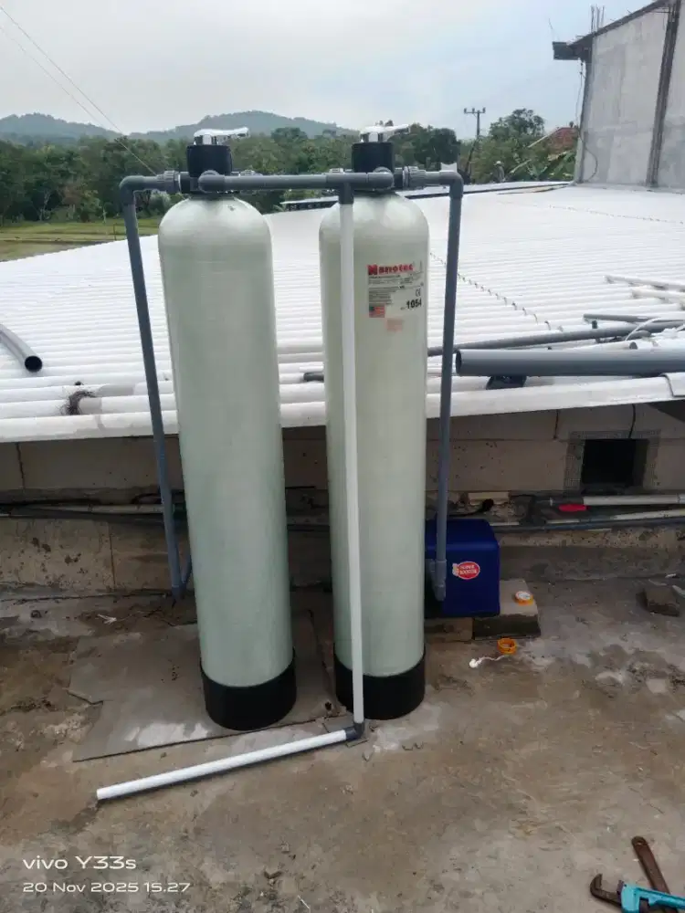 Filter air sumur bor dan instalasi