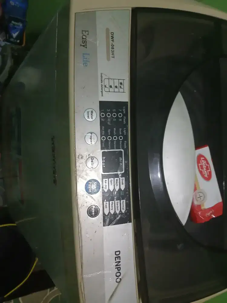 Jual mesin cuci satu denpoo 8kg kondisi masih bgs hrga 1,2jt nego
