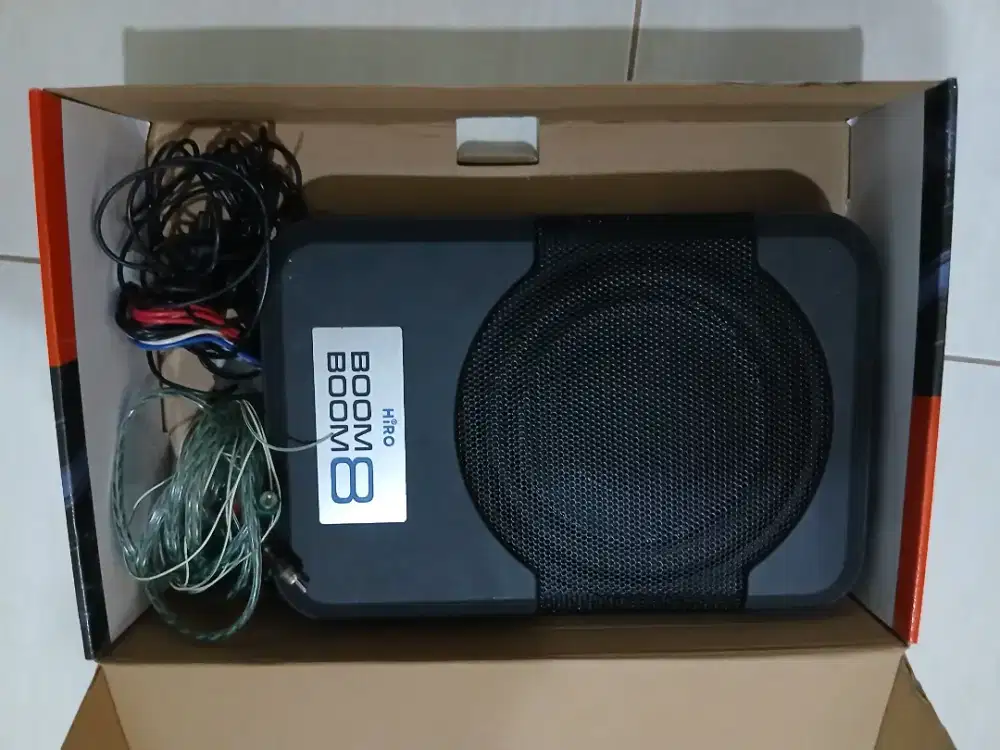 Jual slim subwoofer mobil