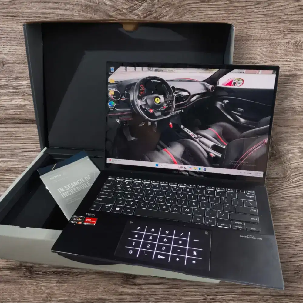 Laptop Design Slim Asus Vivobook Ryzen 5 Ram 8/512gb Ssd Touchscreen