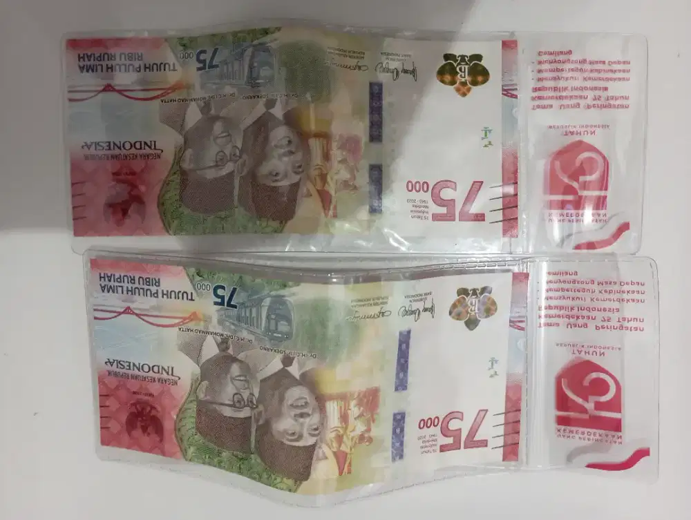 Uang edisi kemerdekaan 75k